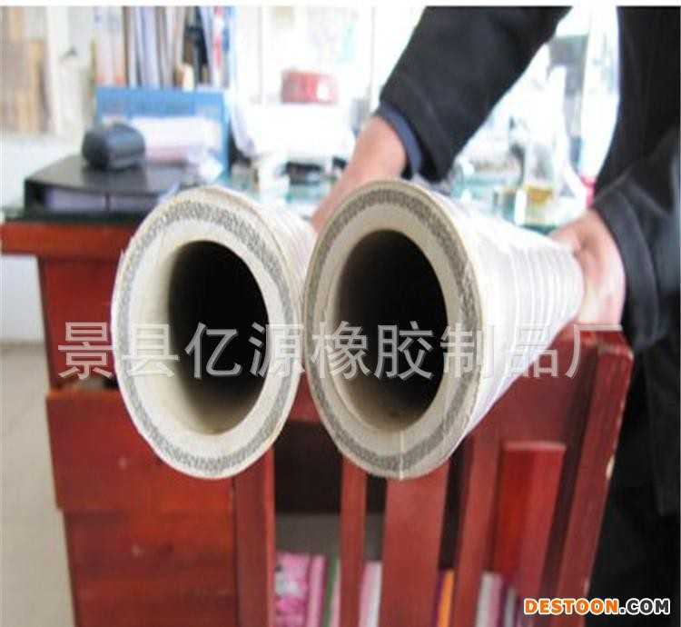 夹钢丝食品机械胶管、大口径食品机械胶管、白色食品机械胶管