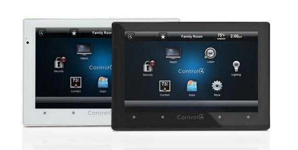 智能家居  入墙式触控屏  Control4-7吋